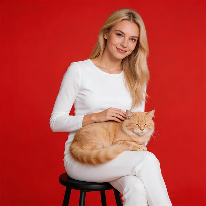 Scarlet Red Seamless Backdrop Paper, Red Backdrop 53" x16.4' | Heavyweight matte backdrop paper with non-reflective surface for portraits, videos, product photos and studio photography. - Image 6