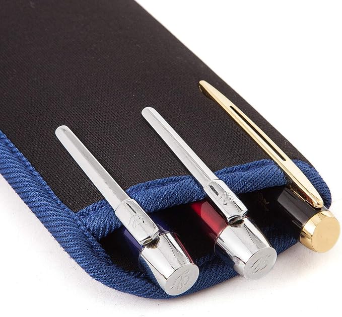 TRIUMPH VISION 3 Pack Reading Glasses Pouch Soft Case Eyeglass Sleeve Slim | Alternative to Bulky Case in bag, Lightweight Lined Padded Protect Optical lens Slip in, Cute Pattern Portable for Daily Use - Image 5