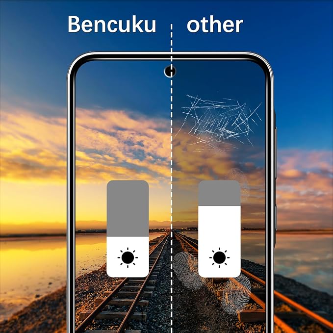 2+2 Pack Privacy Screen Protector for Samsung Galaxy A37 5G | Anti Spy Tempered Glass, with Camera Lens Protector, Anti Scratch, Bubble Free - Image 4
