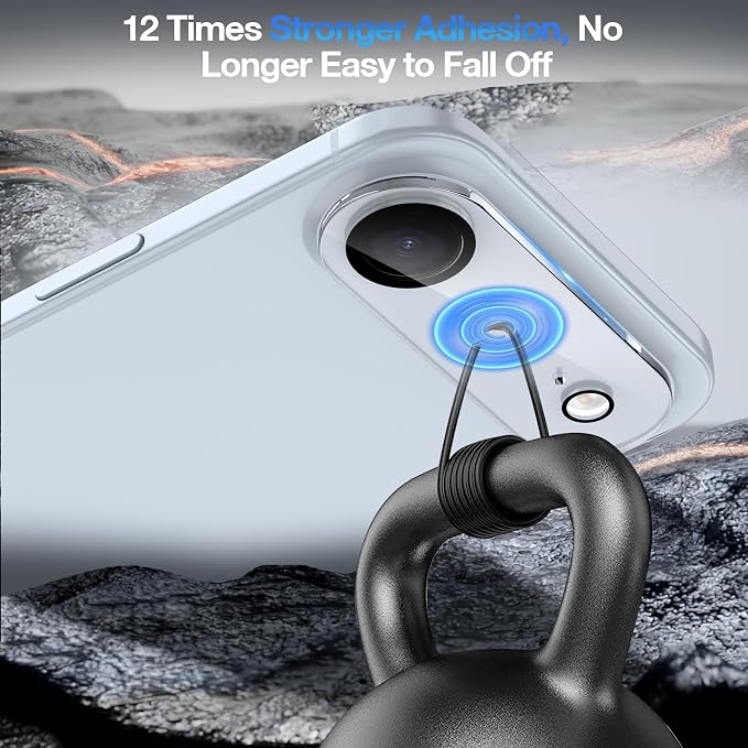 WHPXJY 2025 New Upgrade for 3 pack iPhone Air Camera Lens Protector-Tempered Glass Cover, 9H+ Shatterproof/Anti-scratch/Maintains Original Clarity/Easy to Install - Image 6