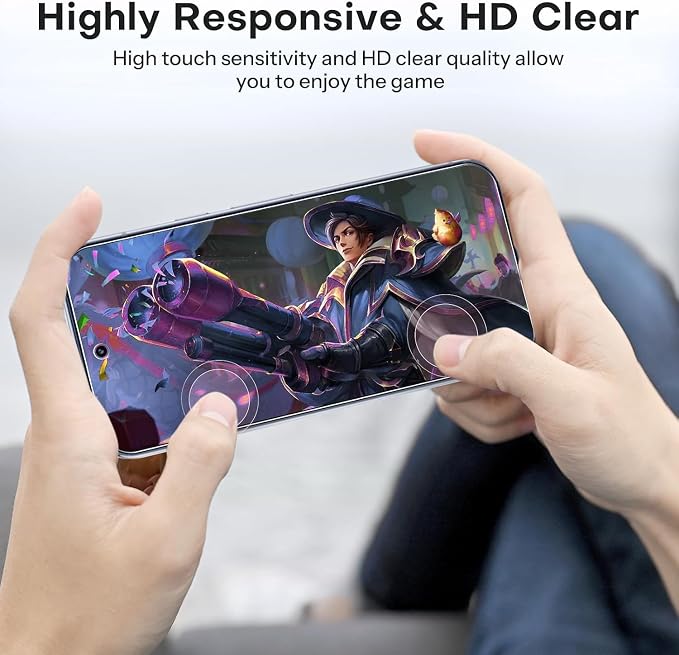 OMOTON 3+2 Pack for Google Pixel 11 Screen Protector 6.3-inch | 3 Tempered Glass Film and 2 Camera Lens Protector with Alignment Framework, Case Friendly (Not for Pixel 11 Pro/ XL) - Image 7