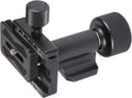 Monopod Gimbal Head – Side Saddle Speed Tilt with Arca-Swiss Dovetail Quick Release Plate | Supports Medium & Telephoto Lenses | Max Load 100lbs by zelnoox