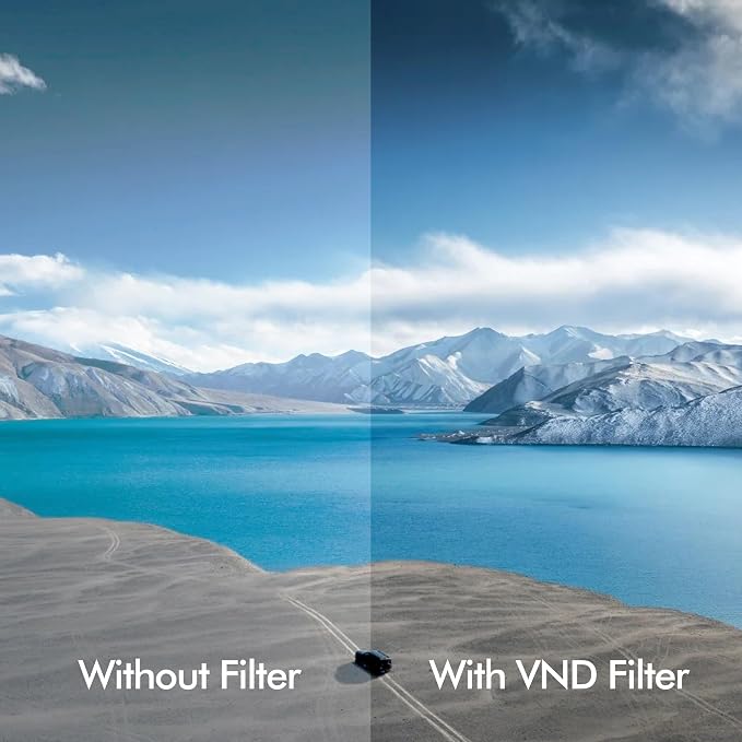 Magnetic Variable ND2-ND32 ND Lens Filter (VND 1-5 Stops) for for iPhone 17 Pro/Pro Max - Neutral Density Effect Filter (Requires GiAi Magnetic Case - Sold Separately) - Image 4