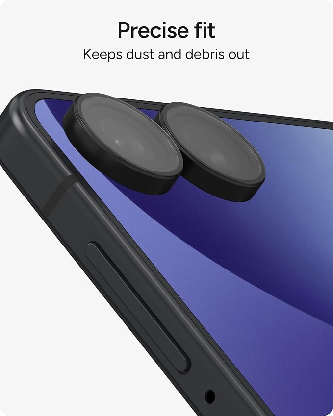 ZAGG Glass Elite Samsung Galaxy Z Flip8 Camera Lens Protector | Anti-Reflective, 5X Stronger Impact & Scratch Resistant Aluminosilicate Glass - Easy Installation, Smudge-Free Surface - Image 7