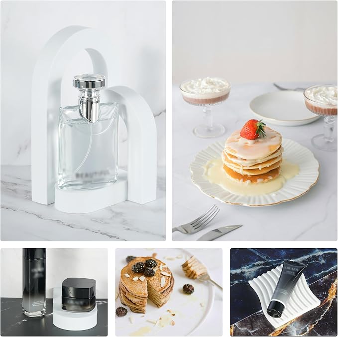 12PCS 12Patterns Product Photography Backdrops,Photo Backdrop Double Sided | Marble and Tile Photo Background（16.5X11inch） - Image 4