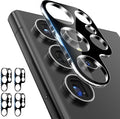 4 Pack Camera Lens Screen Protector for Samsung Galaxy S24 Ultra | 9H Tempered Glass Camera Lens Cover Decoration Accessories, Case Friendly, High Definition by MIUOLV