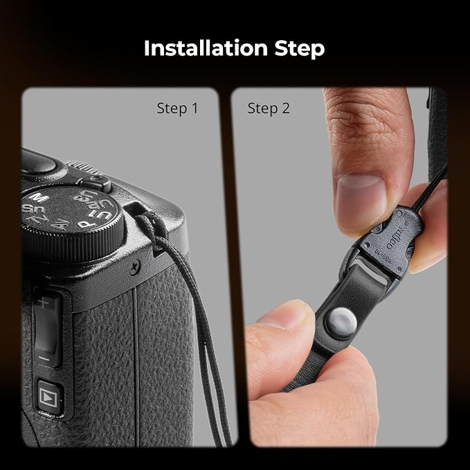 SMALLRIG Quick Release Wrist Strap for RICOH GR IV/III, for Sony ZV-1 II/ZV-1F, for Canon G7X Mark iii, for FUJIFILM XT30iii - Image 3