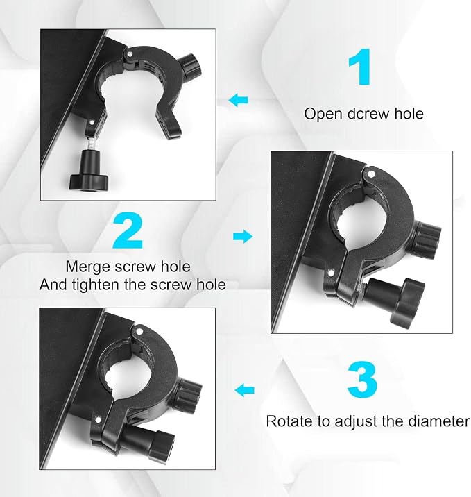 Mr.Power Microphone Stand Plastic Tray, Mic Stand Clamp-On Rack Tray Holder Suitable for Most Mic Stands, for Stage, Live Streaming, Recording, Concert Performance, Karaoke (8.7" x 6.5") - Image 7
