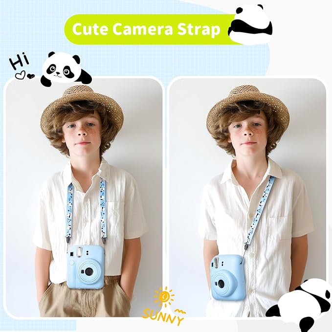 VOVMOEYA Camera Strap for Cute Camera,Camera Lanyard Neck Strap for mini Camera,Cute Camera Strap for Fujifilm mini Camera - Image 3