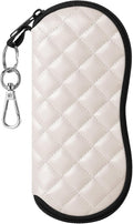 MoKo Sunglasses Soft Case Ultra Light Neoprene Zipper Eyeglass Case for Men Women by MoKo