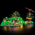 YEABRICKS LED Light Kit for Lego Lord of the Rings: The Shire 10354 | Beginner-Friendly DIY LED Light Kit for Lego 10354, Ideal Home Decor & Birthday Gift for Fans (Model Not Included) by YEABRICKS