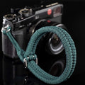 Paracord Camera Wrist Strap Lanyard-Quick Release for DSLR Mirrorless | Turquoise Adjustable wrist size,High-strength paracord material,lightweight 1.16oz,secure metal clasp,Fits Canon Nikon Sony by QiangNi