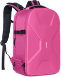 MOSISO Camera Backpack, DSLR/SLR/Mirrorless Photography Camera Bag | 15-16 inch Waterproof Hardshell Case with Tripod Holder&Laptop Compartment Compatible with Canon/Nikon/Sony, Rose Red by MOSISO