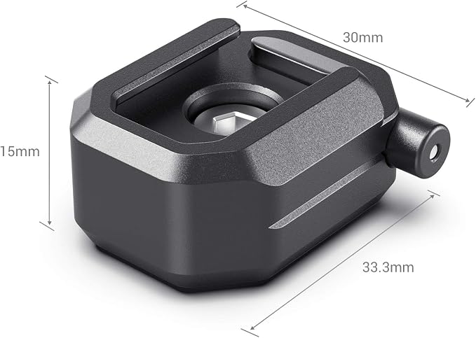 SmallRig Universal Cold Shoe Mount with Safety Release - 2797 | Multi-Functional Shoe Adapter, Mounts Mic/LED Light on DSLR Camera Rig, Safety Release Design for Secure Attachment - Image 5