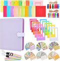 Sunmns Accessories Bundle Kit Compatible with Fujifilm Instax Mini 13 12 11 9 8 90 70 Instant Camera, Include Album, Film Stickers, Photo Frames, Hanging Frame, Strap (Purple) by Sunmns