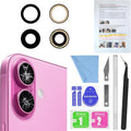 ASDAWN Back Rear Camera Lens Glass Replacement for iPhone 16 6.1 inch and 16 Plus 6.7 inch with Pre-Installed Adhesive, Back Lens Glass with Installation Manual + Repair Tool Set by ASDAWN