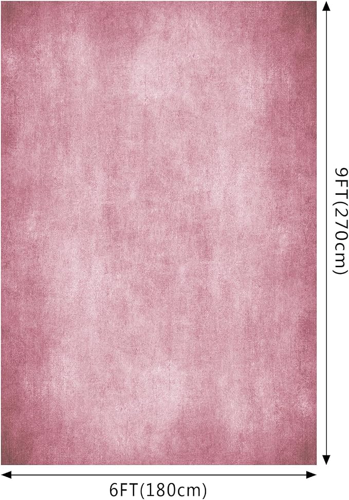 Pink Photo Backdrop Studio Abstract Texture Photography Background 6x9ft | Creative Background Photography Studio Shooting Canvas Professional Portrait - Image 2