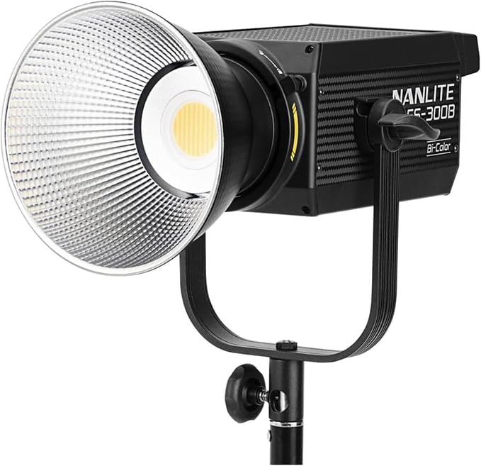 Nanlite FS-300B Bi-Color LED Video Light | 350W,2700K-6500K, CRI 96+, Bowens Mount, App Control, Professional Lighting for Photography YouTube & Live Streaming - Image 2
