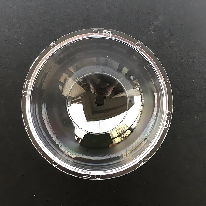 3.3 Inch Small Clear Camera Dome Cover, Waterproof Rainproof Polycarbonate Security CCTV Camera Lens Protection Cover (Size 85x45mm Transparent) - Image 4