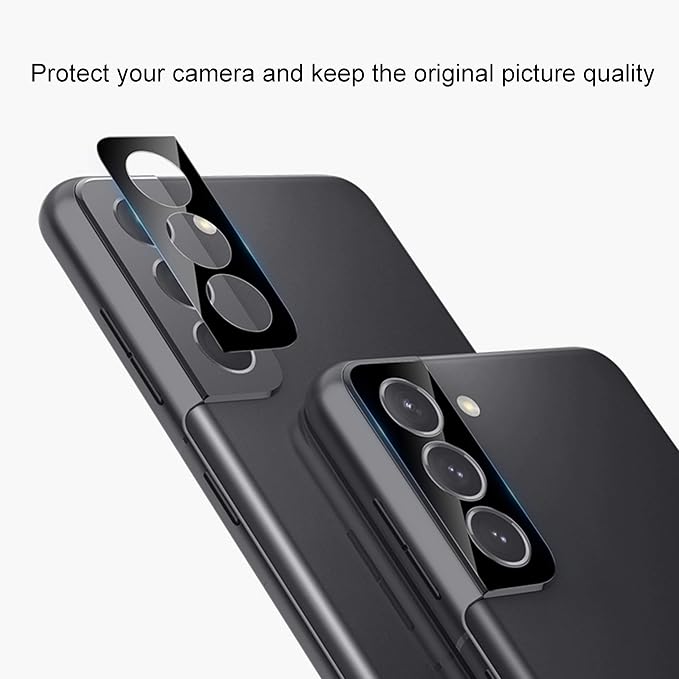 Ailun Screen Protector + Camera Lens Protector for Galaxy S22, 3+3 Pack | Tempered Glass, Fingerprint Unlock Compatible, Clear, Case Friendly - Image 7