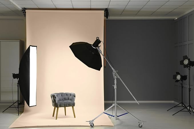 Denny Mfg Seamless Paper Backdrop for Photoshoot, Buff, 53 in x 36 ft | Photography Backdrop, Matte Finish for Portraits, Product Photos and Video Shoots, with Free Roll Gaffer Tape (2 in x 13 ft) - Image 7