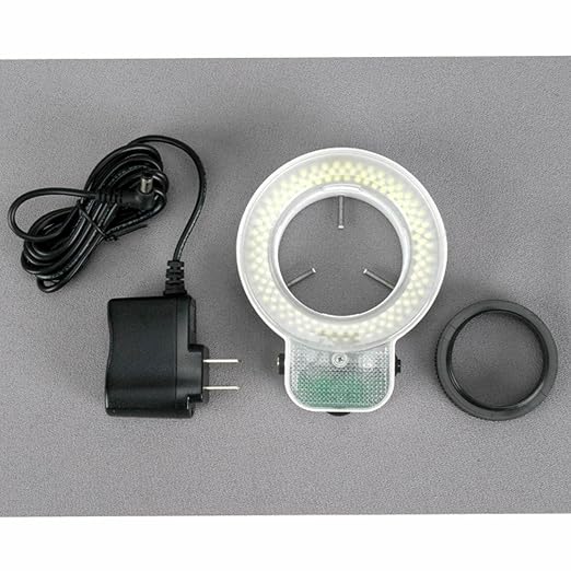 AmScope LED-144S 144 LED Adjustable Microscope Compact Ring Light | 144-LED Ring Light - Image 2