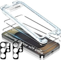 for Samsung Galaxy S25 ultra Screen Protector with Camera Lens Protector,9H Hardness Anti-Scratch Tempered Glass flim, Case Friendly,Anti-Scratch(2+2 PACK) by Suttkue