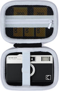 Lebakort Storage Case Compatible with KODAK EKTAR H35 / H35N / Ultra F9 / M35 / M38 Half Frame Film Camera (Black + White Case) by Lebakort