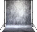 Abstract Photography Backdrop for Photoshoot 8x14ft,Grey,No Stand | Professional,Polyester Fabric,Roller Pocket on Top,Vintage Portrait Photo Props Booth Background,Photoshoot Studio by Haboke