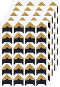 360 Count Self-Adhesive Acid Free Photo Corners for Scrapbooks Memory Books (Gold) by Pulaisen