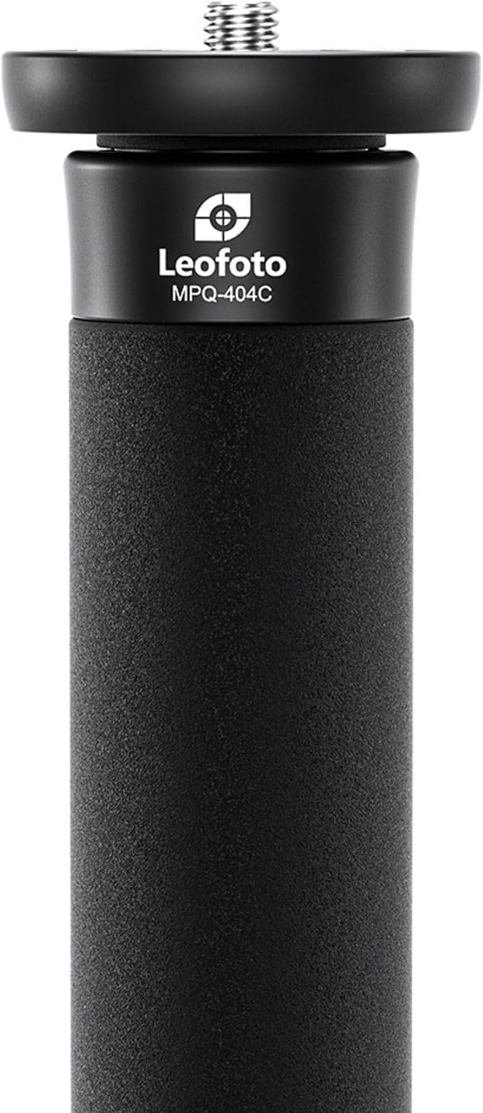 Leofoto MPQ 40mm Monopod, Premium Carbon Fiber, Water-Resistant, Convertible Mounting Stud, Wrist Strap (MPQ-404C) - Image 6