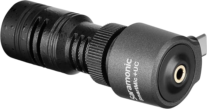 Saramonic SmartMic+UC Device-Mountable Shotgun Microphone with USB-C & Headphone Out for iPhone 15, Android Mobile Devices, New iPad & More - Image 7