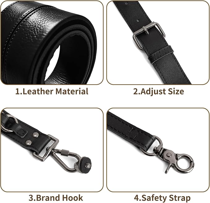 Dual Camera Harness Camera Straps Holster for Photographers Comfort Version | camera holster leather harnes spider holster camera belt camera harness for photographers leather harness camera neck strap - Image 5