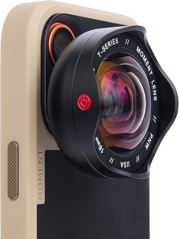 Moment 16mm Wide Lens for iPhone – T-Series & M-Series Mobile Lens for Ultra-Wide Photos & Videos (T-Series II) by Moment
