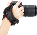 JJC Deluxe Microfiber Camera Hand Strap, Secure Padded Camera Wrist Strap | for Canon Nikon Sony Fuji Fujifilm Olympus DSLR and Mirrorless Cameras, Must Have Photography Accessories for Photographers by JJC