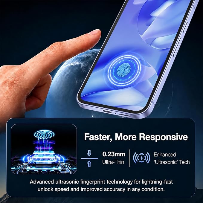 3 Pack Screen Protector for Google Pixel 9a Tempered Glass | Supports Ultrasonic Fingerprint Unlocking, Featuring Anti-Scratch 9H Hardness & Easy Alignment Kit - Image 3