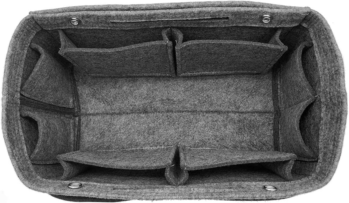 LEXSION Purse Organizer Insert Multi Pocket Bag Organizer Shaper | zipper bag, tote shaper, multi pocket bag, handbag shaper, various sizes - Image 2