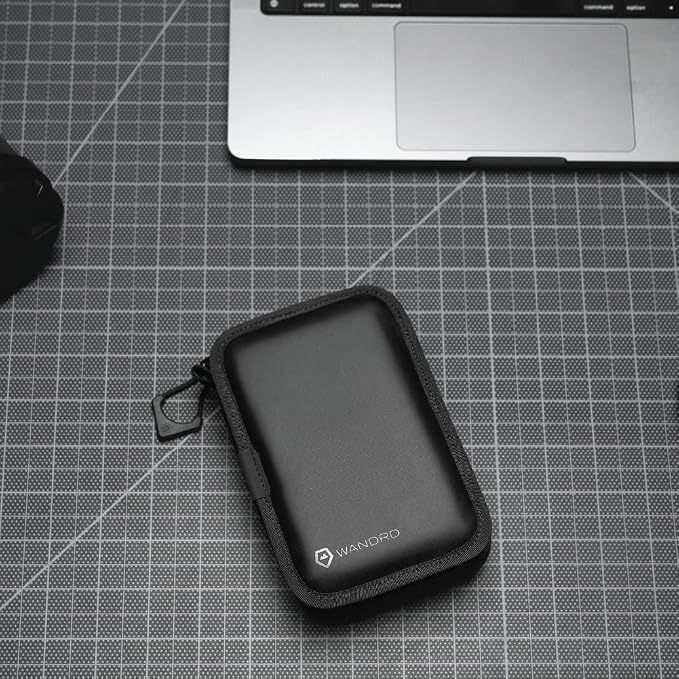 WANDRD Memory Card Case - Durable SD, Micro SD Card Holder for Creators | Camera Accessories & Electronics Organizer for Travel (Black) - Image 3