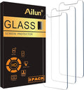 Ailun 3 Pack Screen Protector for iPhone 11 / iPhone XR, Tempered Glass | 6.1 Inch, Case Friendly, HD by Ailun