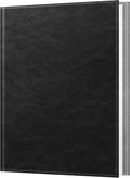 Fintie Photo Album for 8x10 Photos, 52 Pockets Vegan Leather Memory Book | Premium Cover Picture Book, For Family/Wedding/Couples Keepsakes, Anniversary Photos & Artwork Collection, Vintage Black by Fintie