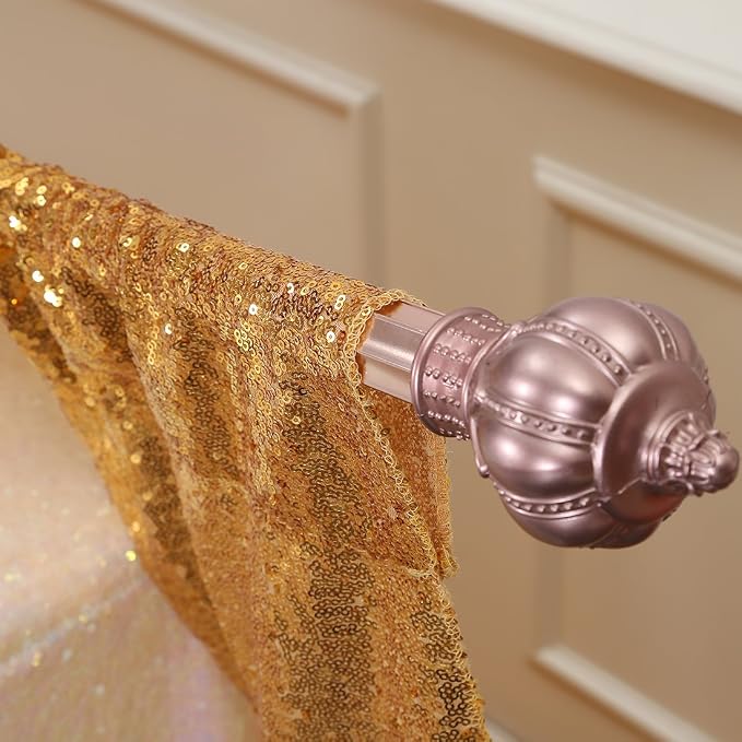 Poise3EHome Pink Sequin Backdrop, 10Ft x 10Ft Glitter Photography Background Curtains for Party Baby Shower Wedding Birthday Christmas Thanksgiving Halloween Decoration - Image 7