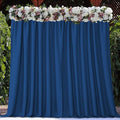 Joydeco Bluey Birthday Decorations Backdrop Curtain for Parties, Wrinkle Free Blue Curtains Photo Backdrop for Wedding Decor, Graduation Baby Shower Party Photography(5ft x 7ft, 2 Panels) by JOYDECO