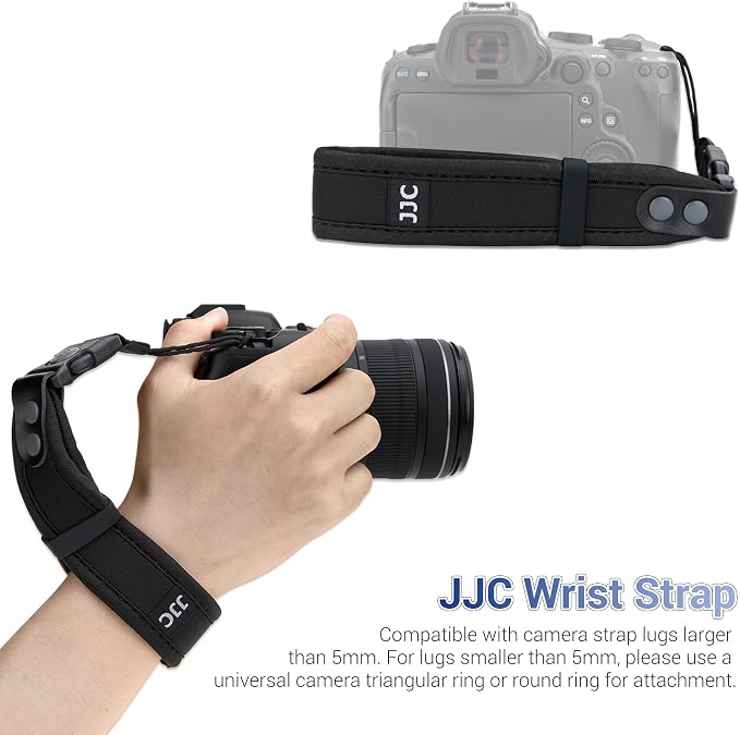 JJC Camera Hand Strap Wrist Strap for Canon EOS R50 Nikon Z6 II Z7 II Z50 | Updated Soft Strap for Sony A6000 A6100 A6300 A6400 A6500 A6600 A6700 A7RVI A7RV A7RIV A7V A7IV & More DSLR Mirrorless Camera - Image 2