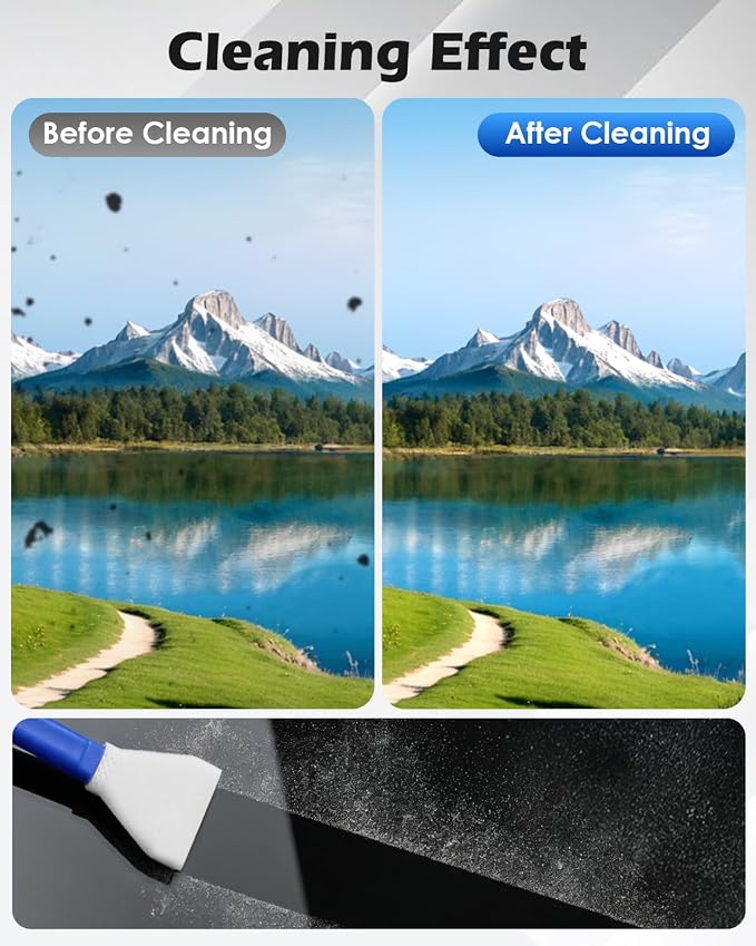 Zacro 24mm Full Frame Sensor Cleaning Swab*8 + 20ml Sensor Cleaner for DSLR SLR Digital Camera CMOS Sensor Cleaning, Compatible with Nikon Sony Canon (Add: 8*Cotton Swabs + 1*Cleaning Cloth) - Image 7