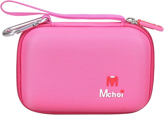 Mchoi Hard Storage Case Fits for Fujifilm Mini Link 3 2 1 Smartphone Printer, Case Only, Rose Pink - Image 4