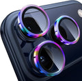WSKEN for iPhone 17 Pro/iPhone 17 Pro Max Camera Lens Protector | Original Shooting Mode, Individual Metal Cover Film, Shatterproof HD Tempered Glass Camera Screen Protector, Colorful by SmartProtectionGreenerFuture