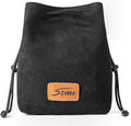 S-ZONE Soft Camera Bag DSLR Insert Handbag Drawstring Lens Case | Soft Suede, Drawstring Closure, Dust-proof, Scratch-resistant, Compatible with Canon Nikon Sony by S-ZONE