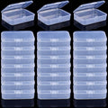 Clear Plastic Playing Card Boxes Snaps Closed Poker Gaming Playing Card Deck Cases Holder Plastic Storage Box Clear Trading Card Box Card Storage Organizer for Bank Business Card (24Pcs) by Unknown