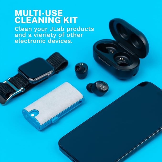 JLab Multipurpose Electronics Cleaning kit for Headphones, Earbuds, Keyboard, Laptop, Tablet, Cellphone, smartwatch - Image 2