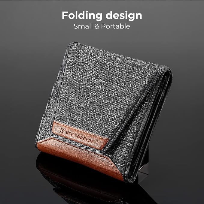 K&F CONCEPT Lens Filter Pouch, Lens Filter Case Up to 62mm | 3 Pocket, Professional Photography Filter Holder Belt Bag, Water-Resistant and Dustproof, BF03 - Image 2